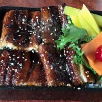 Eel Don · Grilled eel over rice.