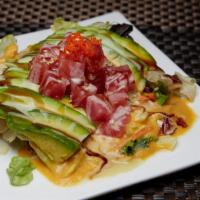 Tuna Avocado Salad (Raw) · 