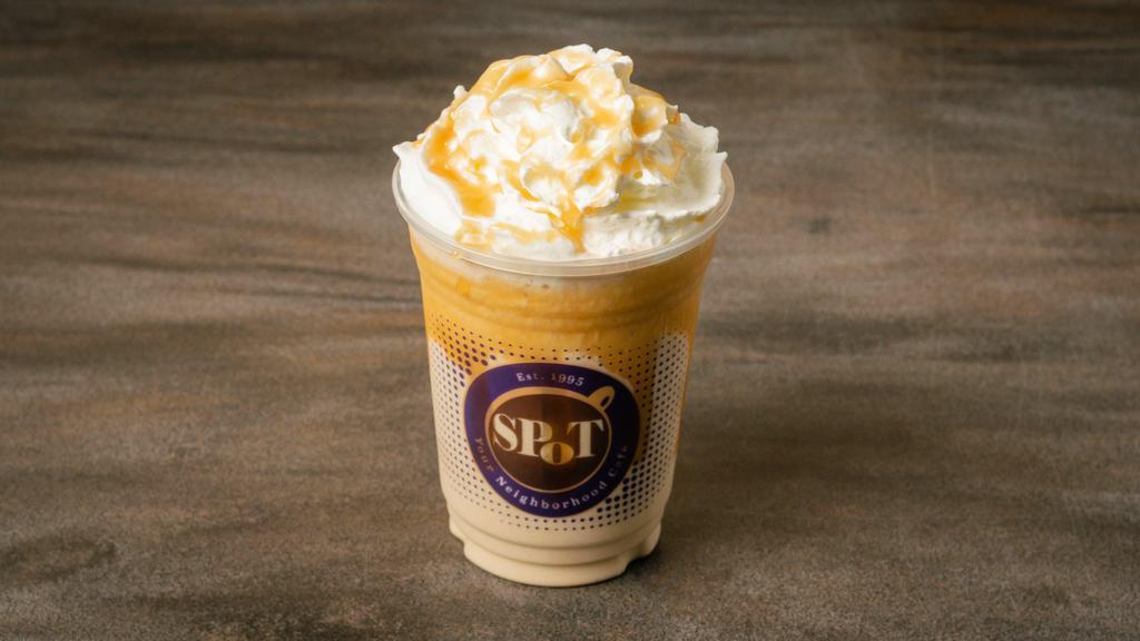 Cinco Shake  · Espresso, white chocolate, and caramel vanilla shake with whipped cream.