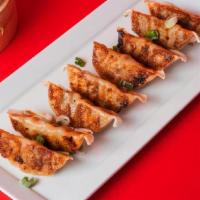 8 Pack Potstickers · Pan-Seared with your choice of filling between Green Vegetable and Ginger Chicken.