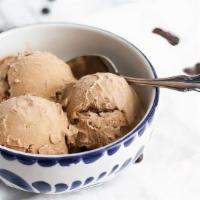 Mochi Ice Cream (Pick Three) · Green tea, vanilla chocolate chip, passion fruit, toasted coconut, Belgian chocolate, strawb...