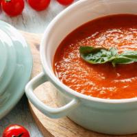 Tomato Basil Rice Soup · Best recommended soup.