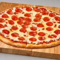 Pepperoni Pizza · Whole milk mozzarella & pepperoni