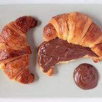 Nutella Croissant · House baked fresh croissant, warm Nutella.