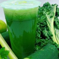 Vitality Green · Spianch, Kale, Parsley, Cucumber, Celery, Green Apple.