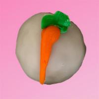 Carrot Cake Cake Truffle · vegan, dairy-free, egg-free, contains soy & gluten