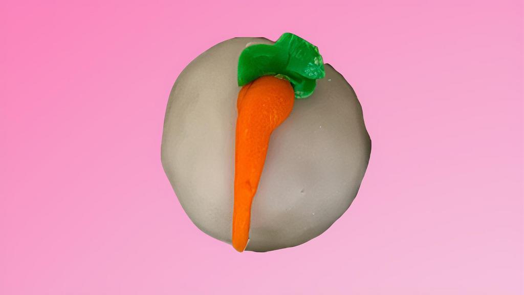 Carrot Cake Cake Truffle · vegan, dairy-free, egg-free, contains soy & gluten