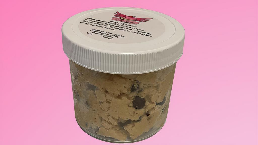 Gf Chocolate Chip Cookie Dough Jar · Eat it or bake it! Makes 12 cookies. vegan, dairy-free, egg-free, soy-free, and gluten-free.