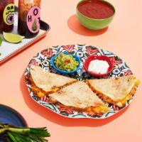 Cheese Quesadilla · Delicious, gooey, melted cheese in a grilled flour tortilla.