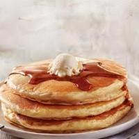 Pancake · 3 Pieces of Pancakes 
Syrup
