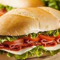 Italian Sandwich · Cooked ham, Cheese, Lettuce and Tomato