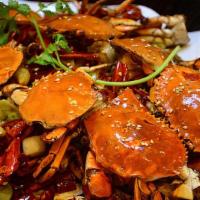 Sautéed Crab With Szechuan Spicy Sauce / 蜀都香辣蟹 · 