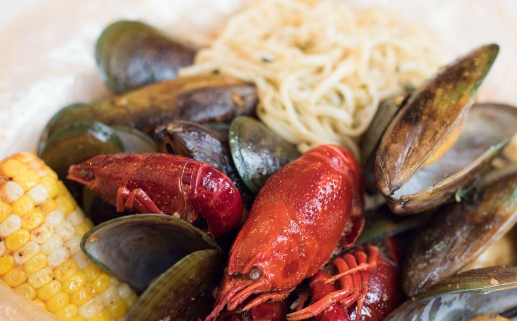 Pick 2 Seafood · Choose two seafood, then get a free side!