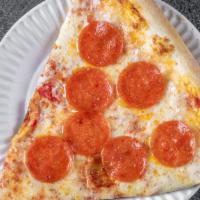 Pepperoni Pizza · Classic cheese and pepperoni.
