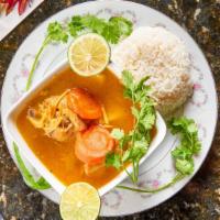 Pollo Sopa · Popular. Chicken soup. Served with white rice.