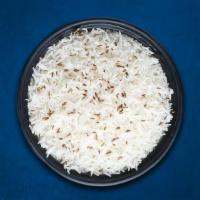 Classic Cumin Rice (Vegan) · Our long grain aromatic basmati rice, steamed to perfection with roasted cumin seeds.