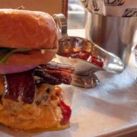 The Big Jack Burger · All natural, custom w.j.d. Blend of prime beef, secret sauce, thick maple pepper bacon, lett...