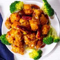 General Tso Chicken · Hot & spicy.