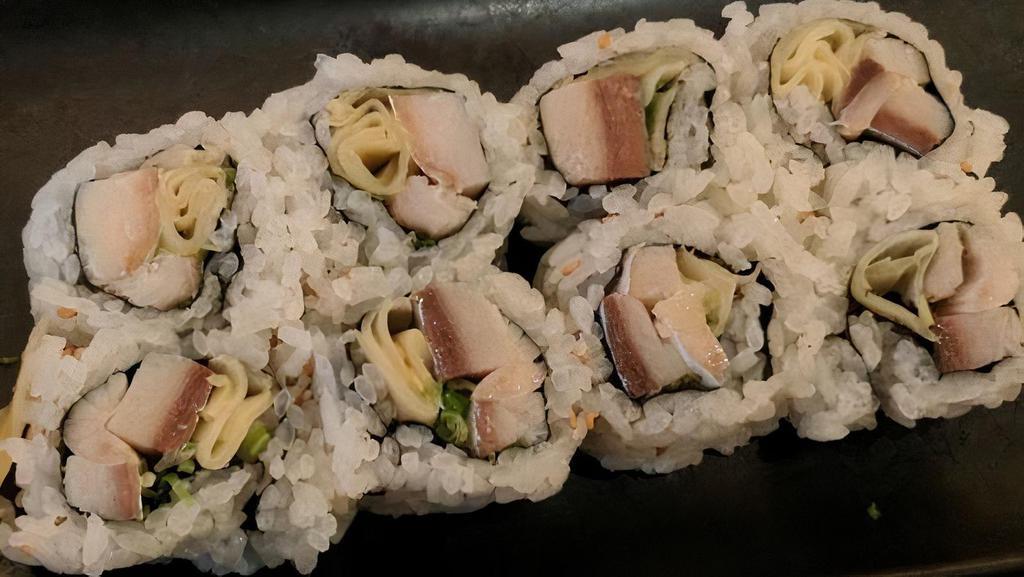 Mackerel · A la carte. we put wasabi in all nigiri sushi. one-piece one order for nigiri and sashimi.