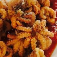Fried Baby Octopus · 