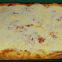 Sicilian Pizza · Large pie.