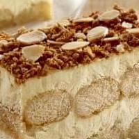 Toasted Almond Cream Cake · 
