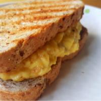 Two Eggs & Cheese Breakfast Sandwich · Cooked eggs on customer's choice of preparation and bread choice.