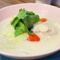 Classic Thai Coconut Soup · Gluten free. Thai coconut soup with chicken.
