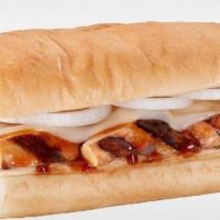 Grilled Chicken Teriyaki  · Grilled chicken breast, provolone and onion with sweet teriyaki sauce