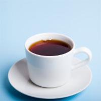 Black Cherry Tea · Delicious hot cup of black cherry tea freshly brewed.
