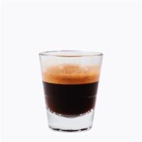 Espresso Single Shot · Rich, dark espresso shots.