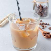 French Vanilla Flavored Iced Coffee · Delicious french vanilla flavored iced coffee made with a custom blend of cold-brewed coffee...