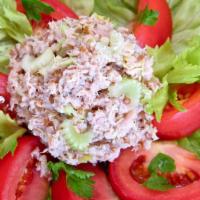 Tuna Over Salad · Freshly made tuna salad, served over our freshly made garden salad.
