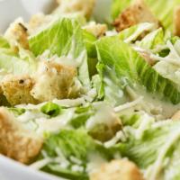 Caesar Salad · Romaine, grated Parmesan cheese and croutons.