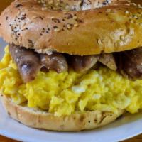 Pork Roll Egg And Cheese · Fresh pork roll with delicious eggs and melted cheese.
