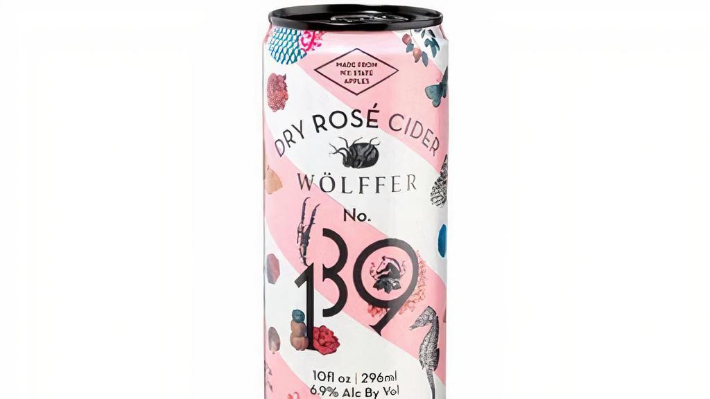Wolffer Rose Cider 12Oz Can · wolffer's estate  6.9%  sagaponack, ny