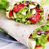 Healthy Wrap · Delicious breakfast wrap made with 2 egg whites and turkey.