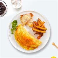 Make It Omelette · Build your omelette with your favorite choice of toppings!