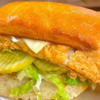 Fritz'S Filet-O-Fish Sandwich · Fresh Flounder Battered to Order & Fried until Crispy. Served on our Butter Toasted House Ro...