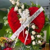 Heart Shaped Wreath · Variations are available upon request (price subject to changed based on alteration).