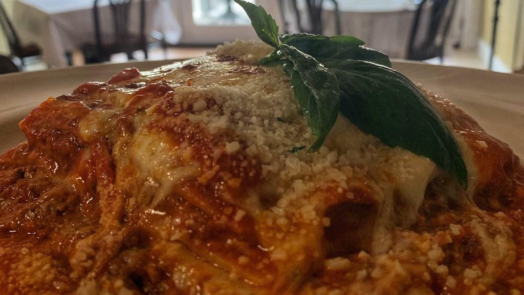 Lasagna · homemade meat lasagna