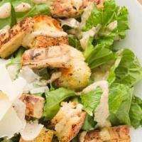 Chicken Caesar Salad · Chicken, lettuce, Caesar dressing.