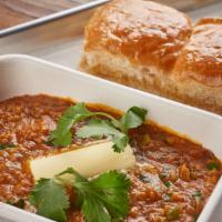 Bhaji Pav · Vegetable curry with signature spices served with pav(bread)