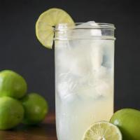 Lime Soda · Soft drink made with lime juice, sugar syrup and soda water.
Garnished with lime slice and m...