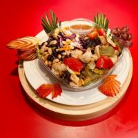Grilled Vegetable Caesar Salad  · 