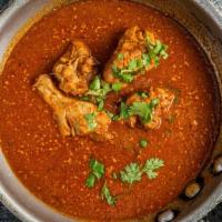 Chargha Achaari · Chicken prepared in homemade Achari sauce, spice, and herbs.