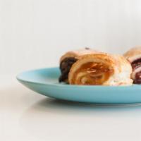 Rugelach  · Light a fluffy cookie meets pastry, filled with Chocolate, Raspberry, Apricot and Seasonal f...