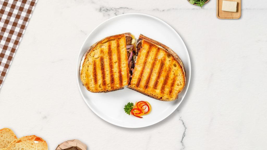 Combo Chomp Panini · Roast beef and turkey on your choice of toasted bread.