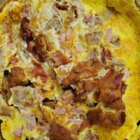 Meat Lover Omelette · Bacon, sausage and ham.
