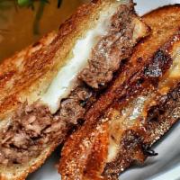 Pho Short Rib Grilled Cheese  · w/caramelized onions, provolone, shot of pho broth